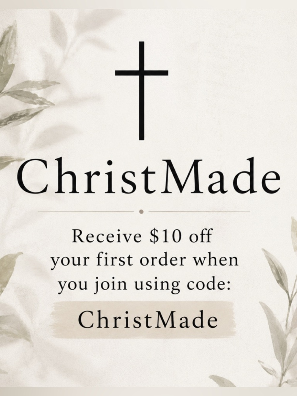 Hi, Welcome To ChristMade! † 👢🧥👜🥾👡 🕶️ 👒